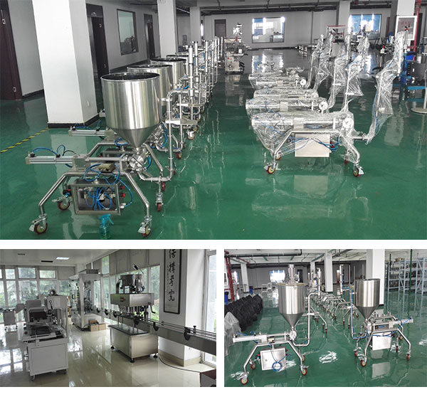 星火調(diào)味醬料給袋式包裝機械展示